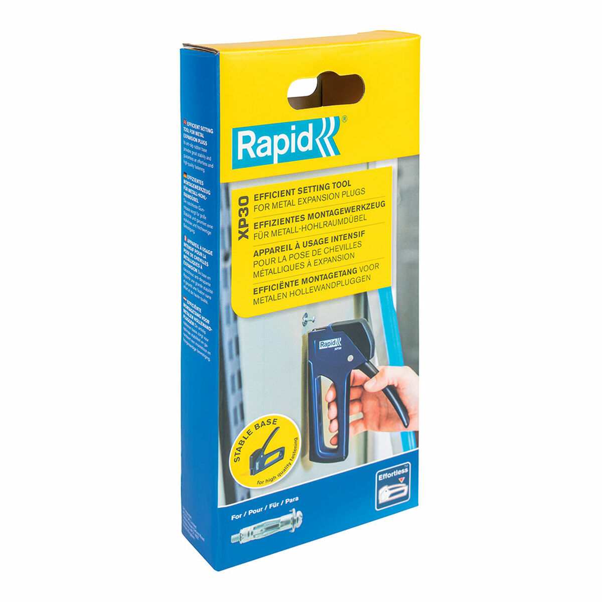 Placeringsverktyg för puts, gips och ihåliga väggar Rapid XP30 5001539 - 4