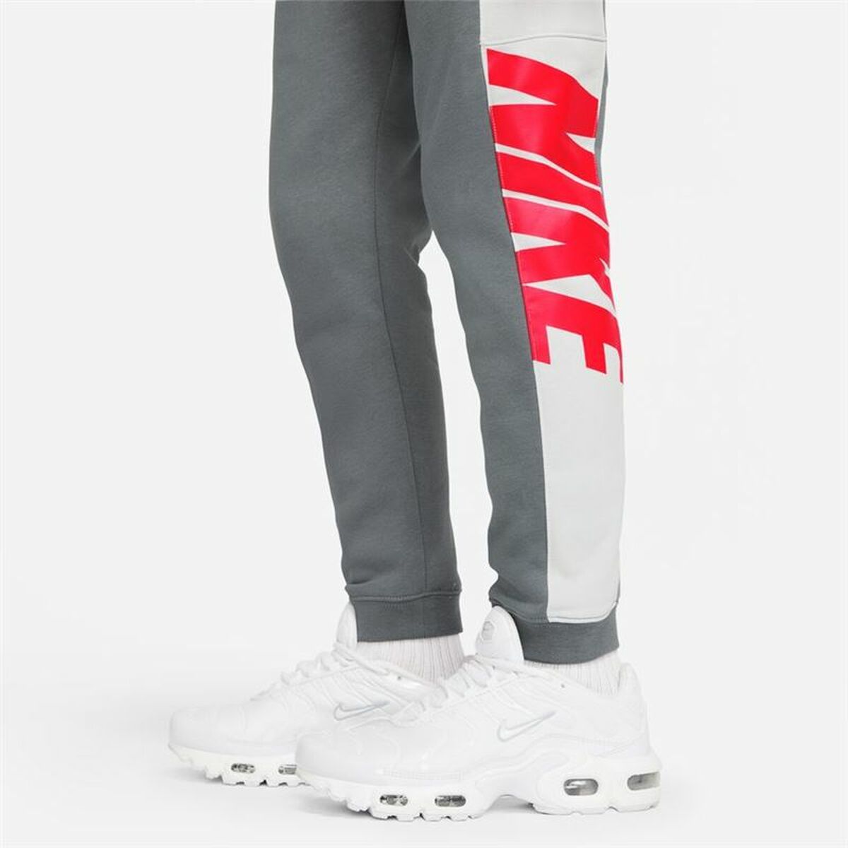 Nederdel träningsoverall för barn Nike Sportswear  Vit Mörkgrå - 3