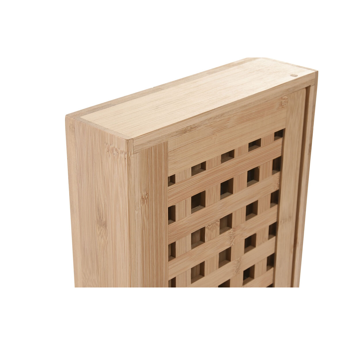 Nyckelskåp Home ESPRIT Naturell 19 x 6 x 27 cm - 3