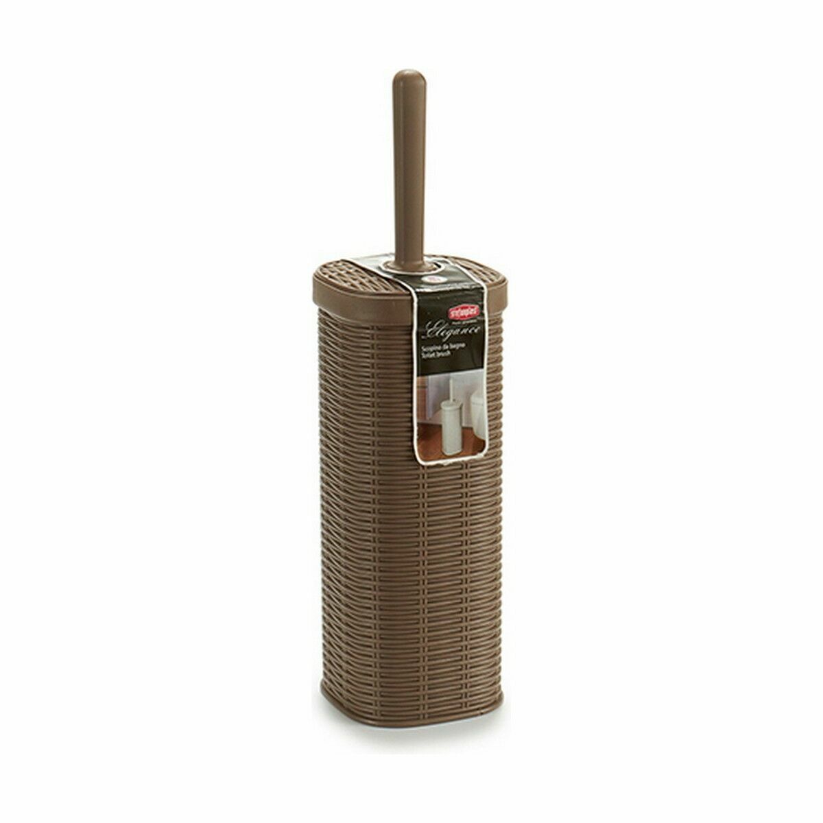 Toalettborste Stefanplast Elegance Beige Plast 11,5 x 40,5 x 11,5 cm (6 antal) - 2