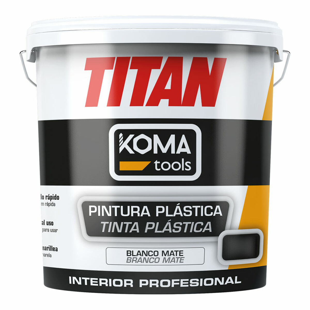 Plastfärg Koma Tools TITAN Vit 5 kg