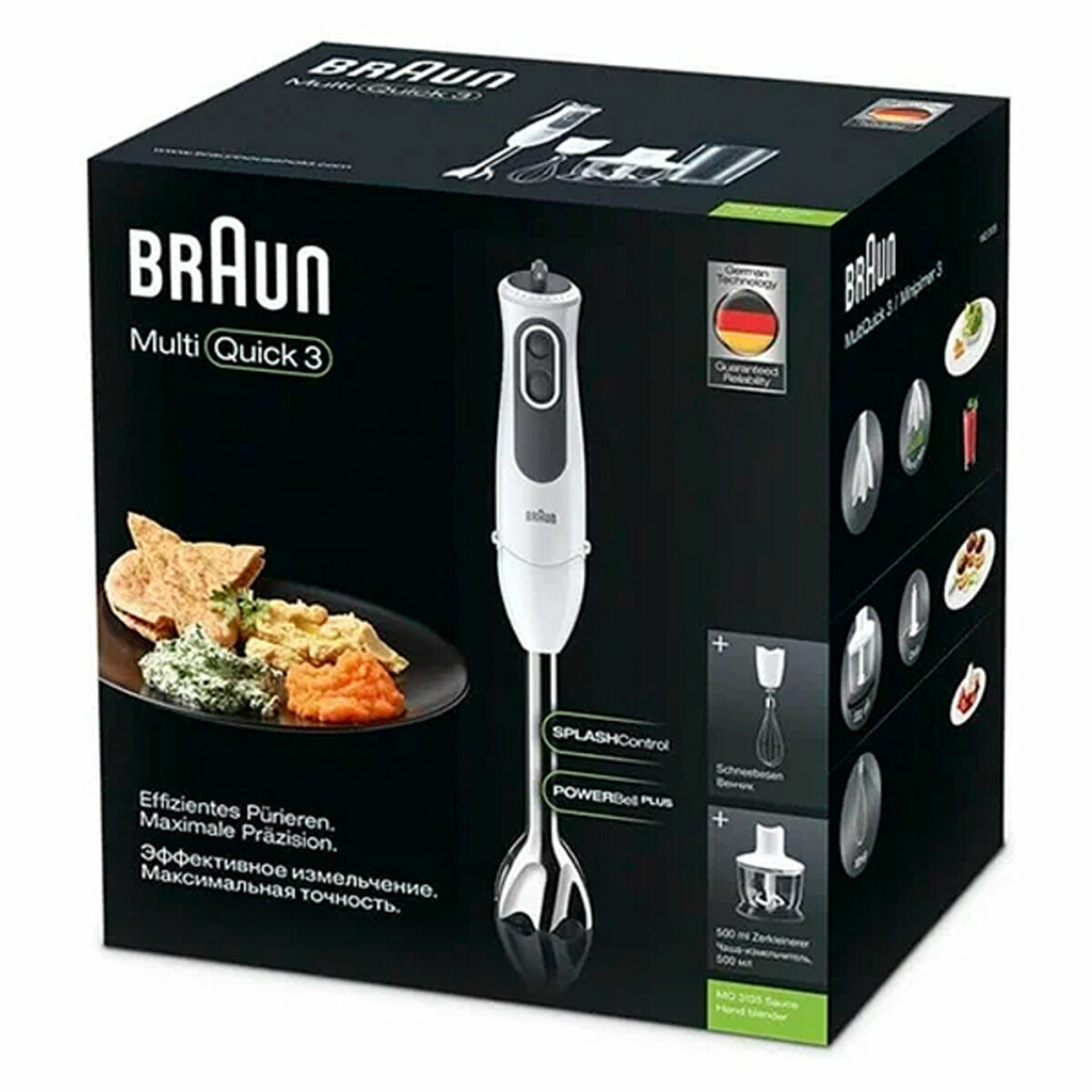 Stavmixer Braun Minipimer 3 Vario MQ3135 Sauce 750W 750 W - 12