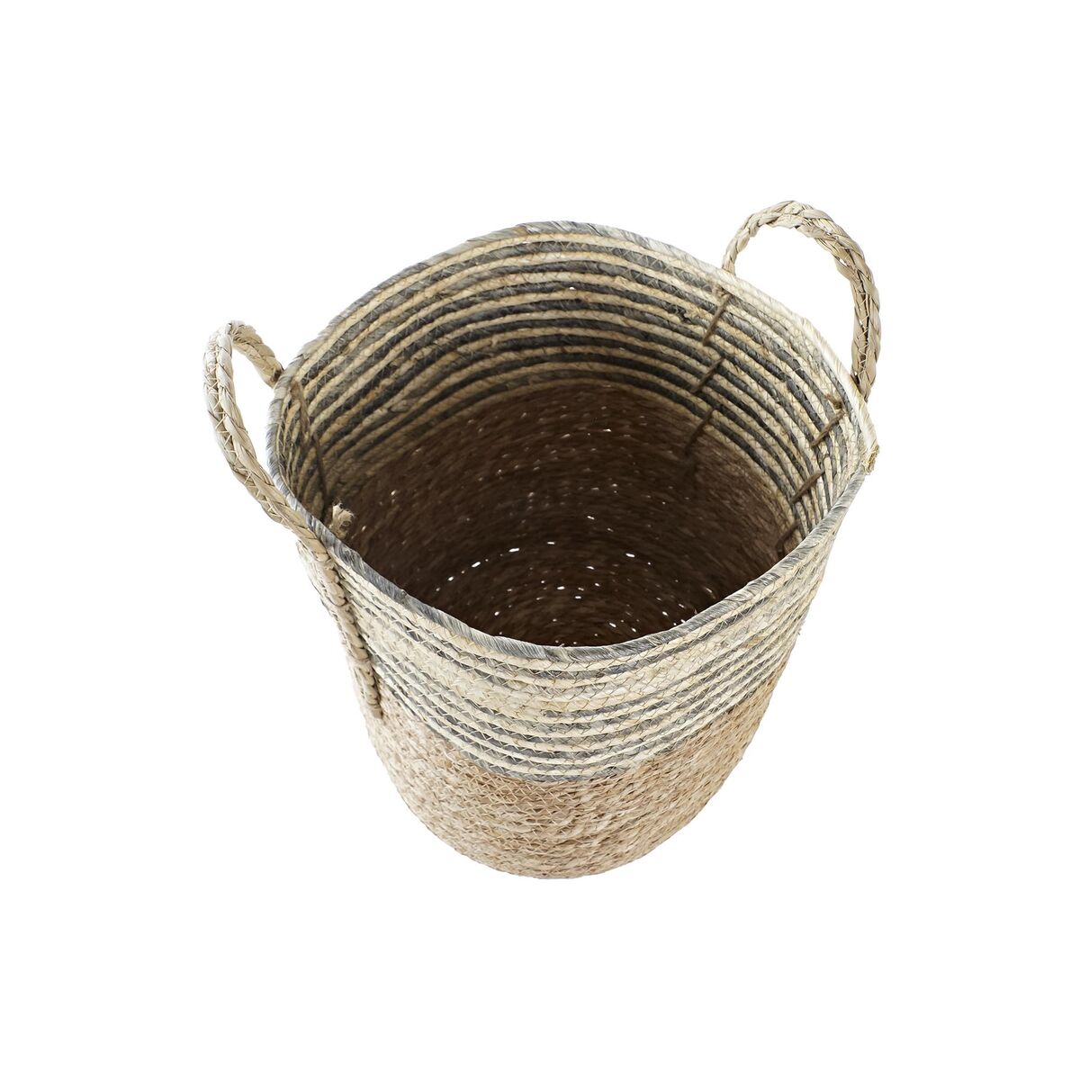 Korg DKD Home Decor Grå Naturliga fibrer (2 antal) (1 antal) - 9