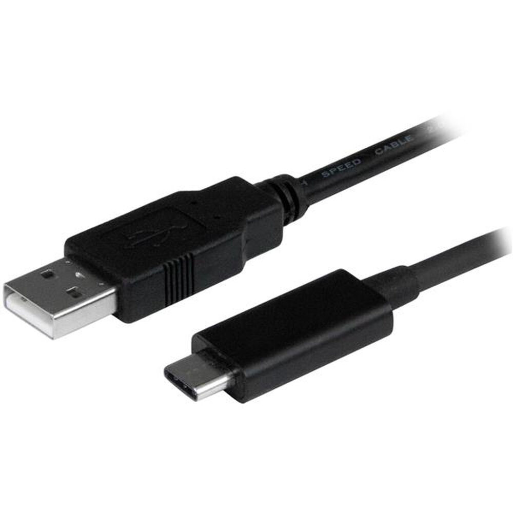 USB A till USB C Kabel Startech USB2AC1M             USB C Svart
