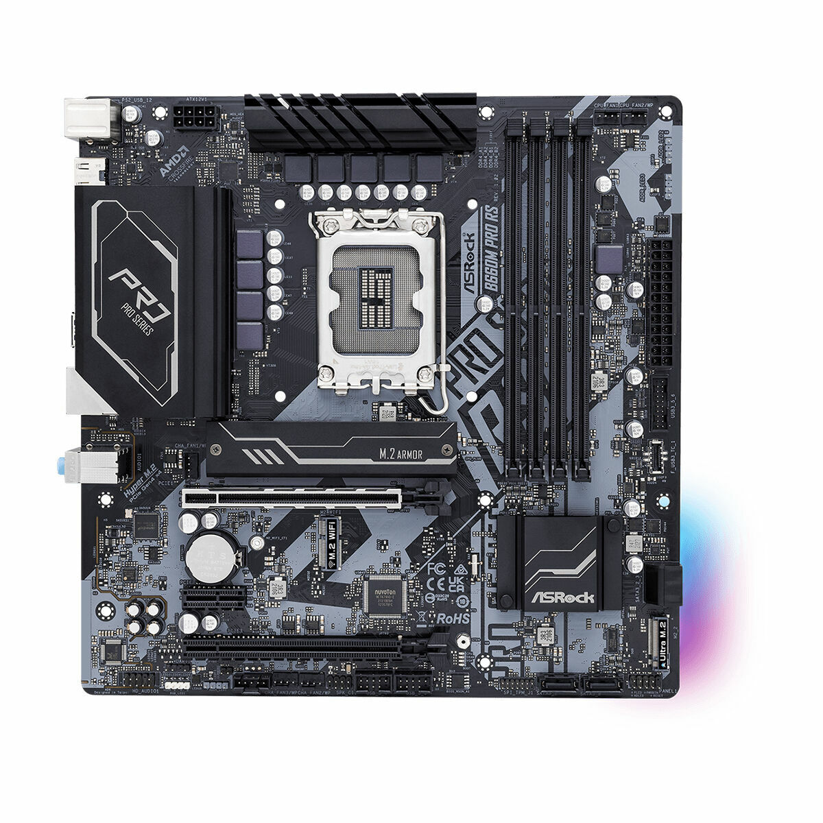 Moderkort ASRock B660M Pro RS LGA 1700 INTEL B660 - 3