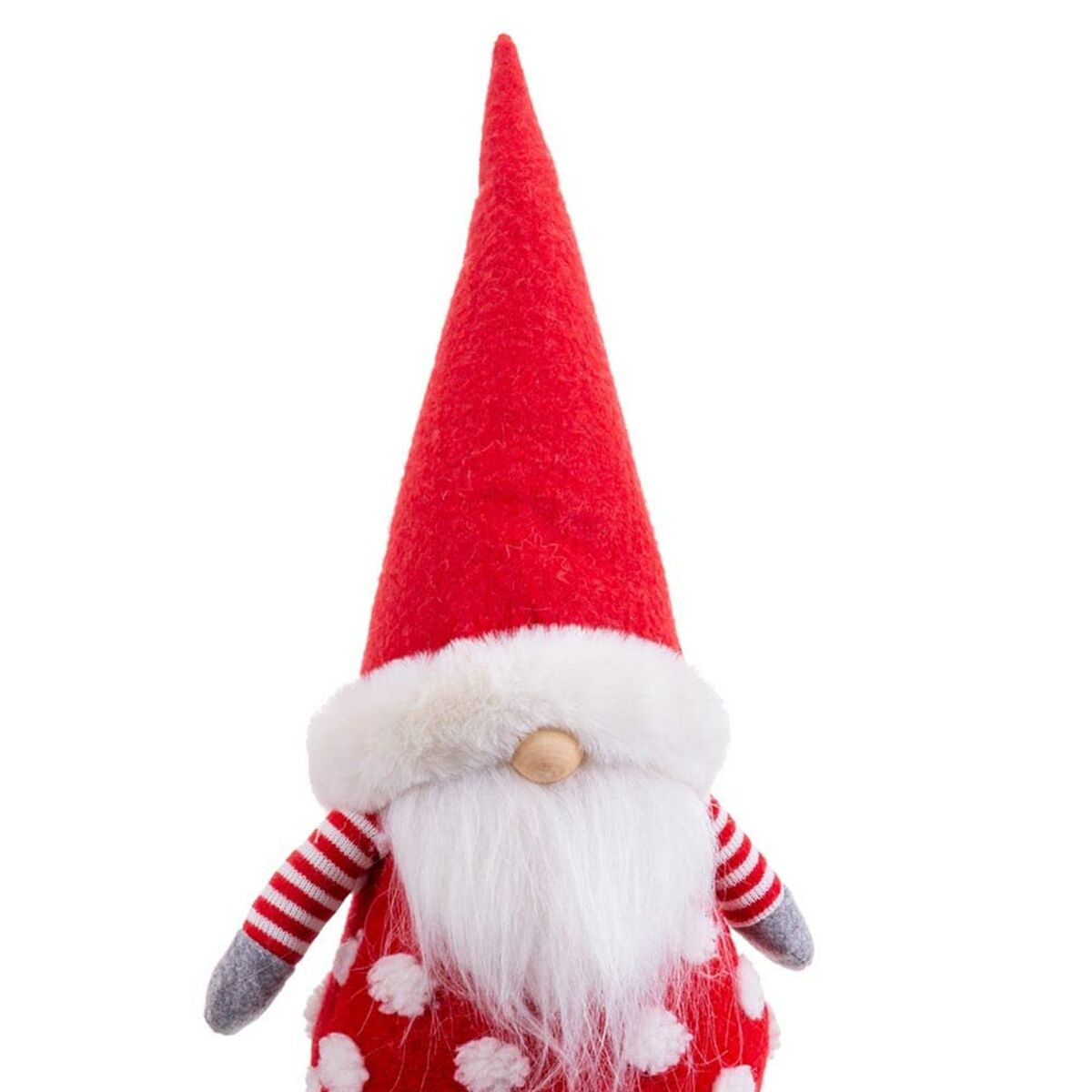 Julgranskula Röd Multicolour Trä Sand Tyg 35 cm - 7