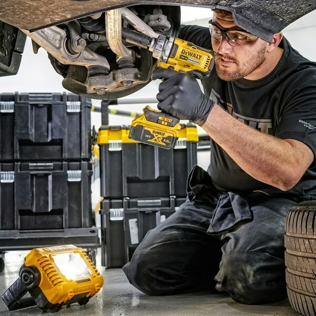 Arbetsljus Dewalt DCL077-XJ - 3