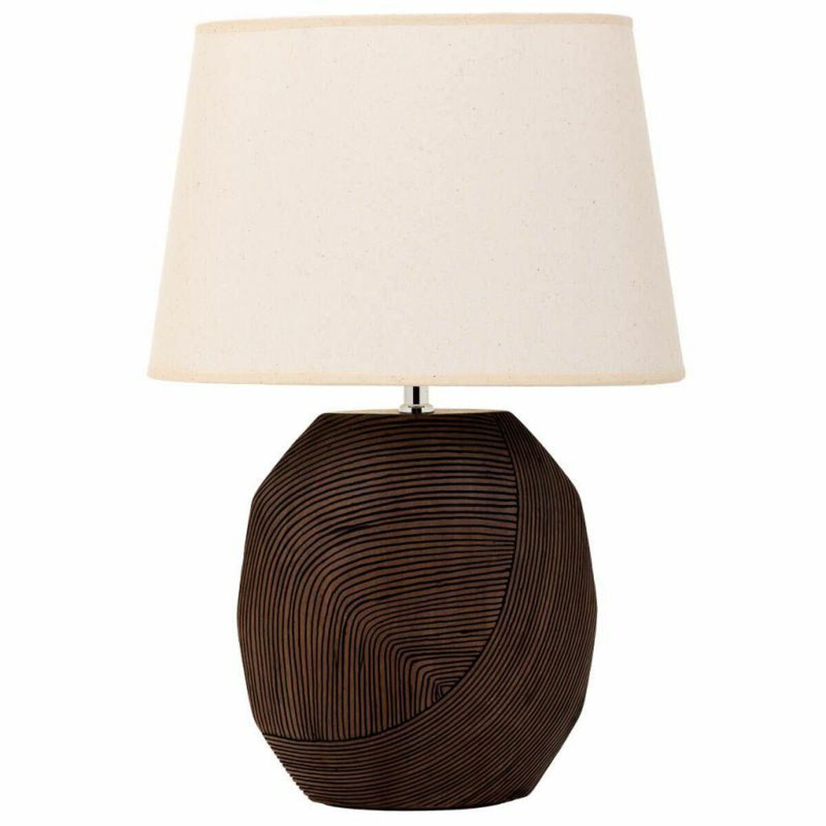 Bordslampa Alexandra House Living Brun Polyresin 220-240 V 12 x 34 x 24 cm - 2