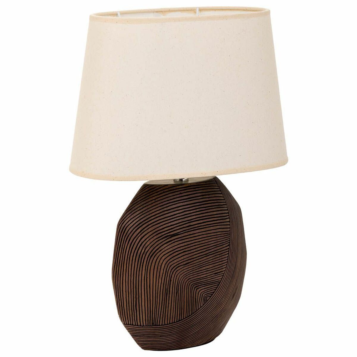 Bordslampa Alexandra House Living Brun Polyresin 220-240 V 12 x 34 x 24 cm