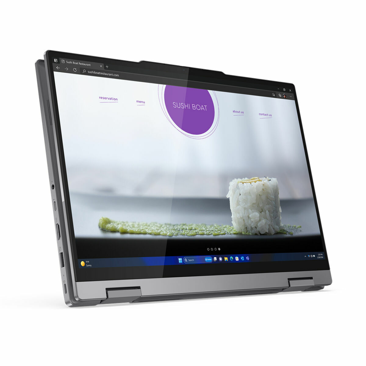 Laptop 2 i 1 Lenovo ThinkBook Yoga 14 14" i7-155U 16 GB RAM 512 GB SSD Qwerty Spanska - 3