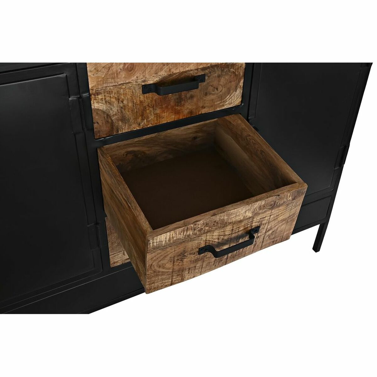 Skänk DKD Home Decor Brun Svart (Renoverade B) - 3