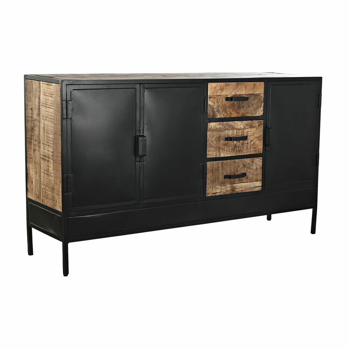 Skänk DKD Home Decor Brun Svart (Renoverade B) - 2