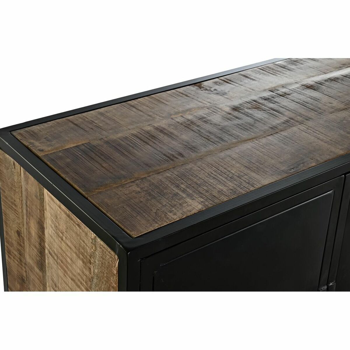 Skänk DKD Home Decor Brun Svart (Renoverade B)