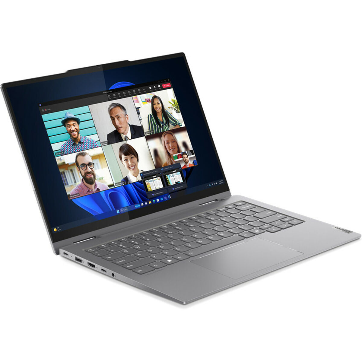 Laptop 2 i 1 Lenovo ThinkBook Yoga 14 14" Intel Core Ultra 7 155u 32 GB RAM 1 TB SSD Qwerty Spanska - 7