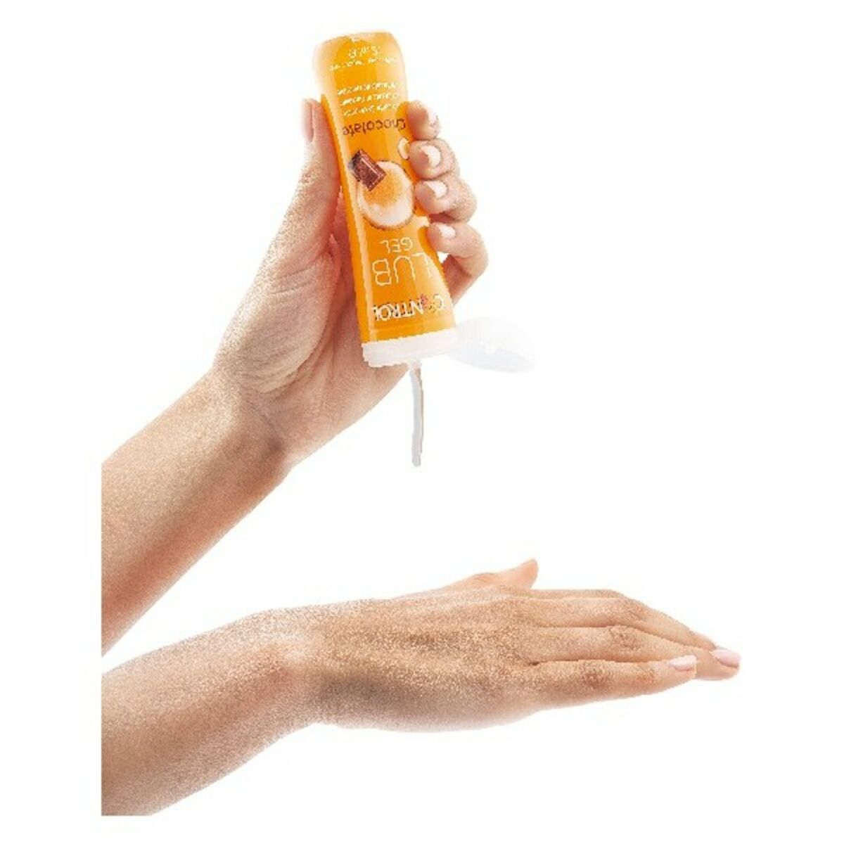 Slide Vattenbaserat Glidmedel Chocolate Control Choklad 75 ml - 5