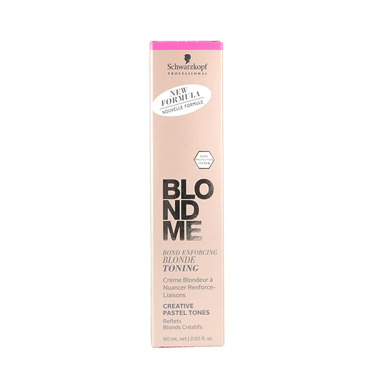 Permanent färg Blondme Toning Schwarzkopf Bakverk (60 ml)