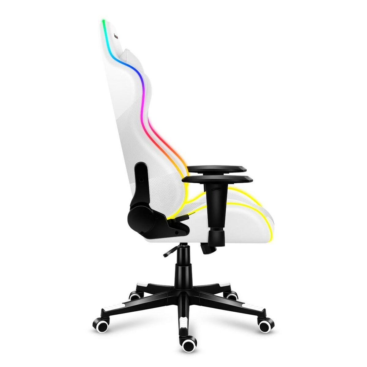 Spelstol Huzaro Force 6.2 RGB Vit - 6
