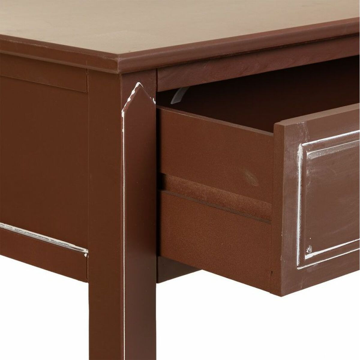 Hallmöbel med lådor Alexandra House Living Brun Naturell 38 x 82 x 112 cm - 8