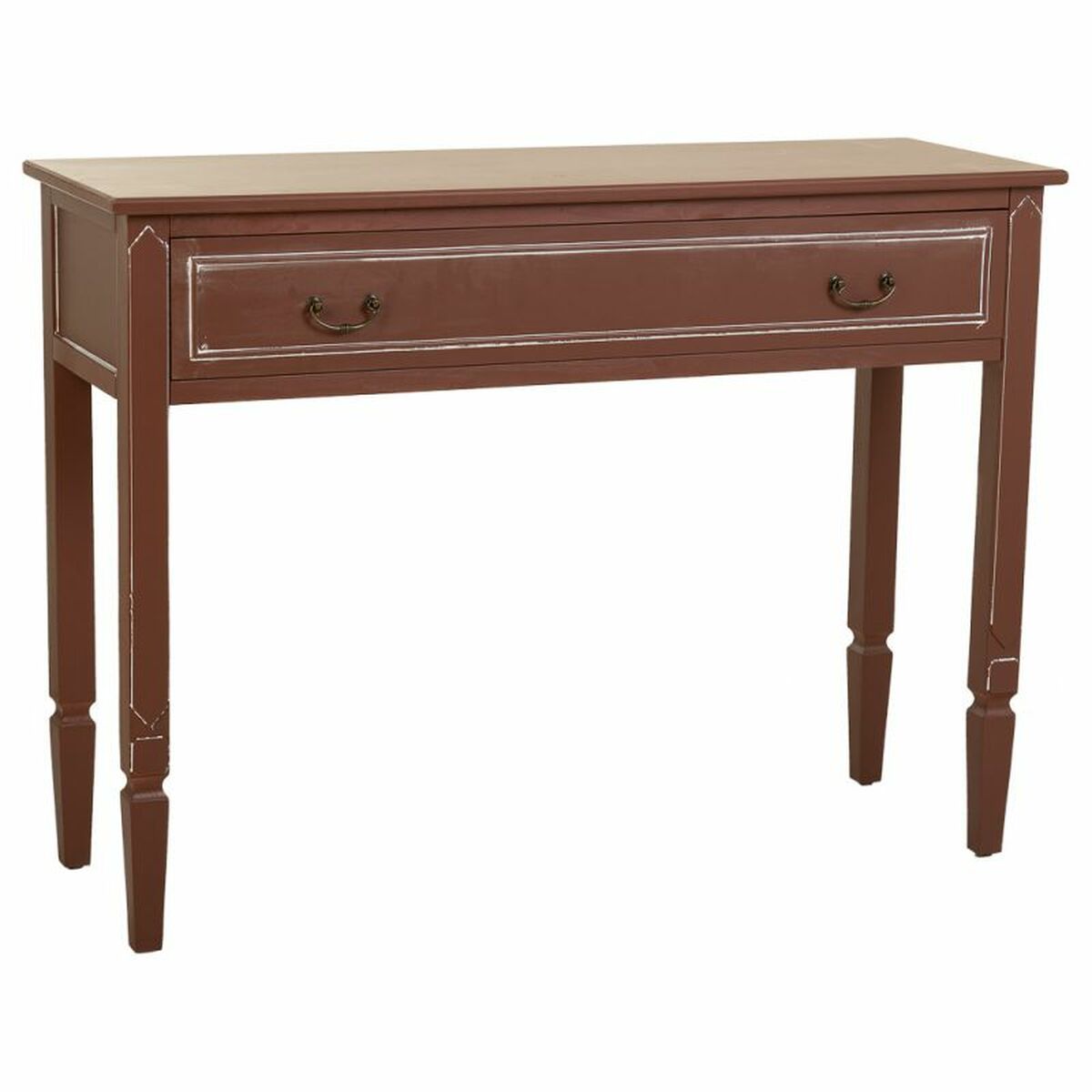 Hallmöbel med lådor Alexandra House Living Brun Naturell 38 x 82 x 112 cm