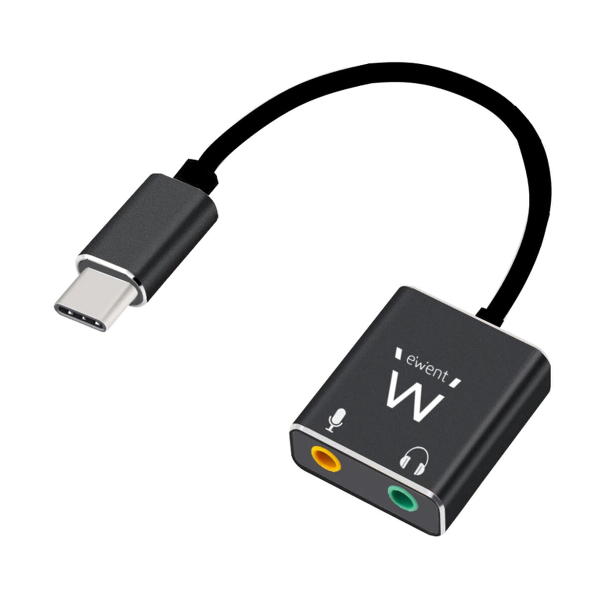 Audio Jack Adapter Ewent USB C 15 cm - 2
