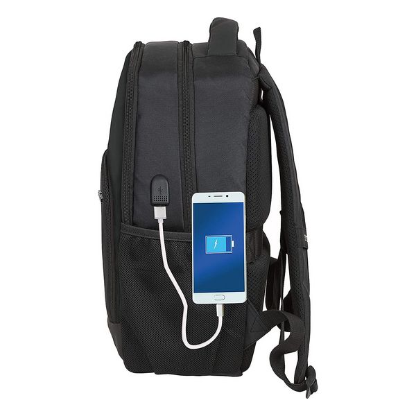 Laptopryggsäck Safta 14,1'' Svart 28 x 42 x 16 cm - 4