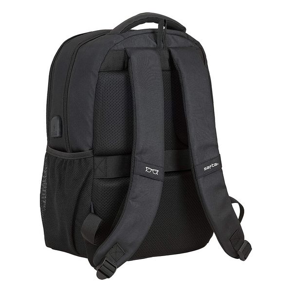 Laptopryggsäck Safta 14,1'' Svart 28 x 42 x 16 cm - 3