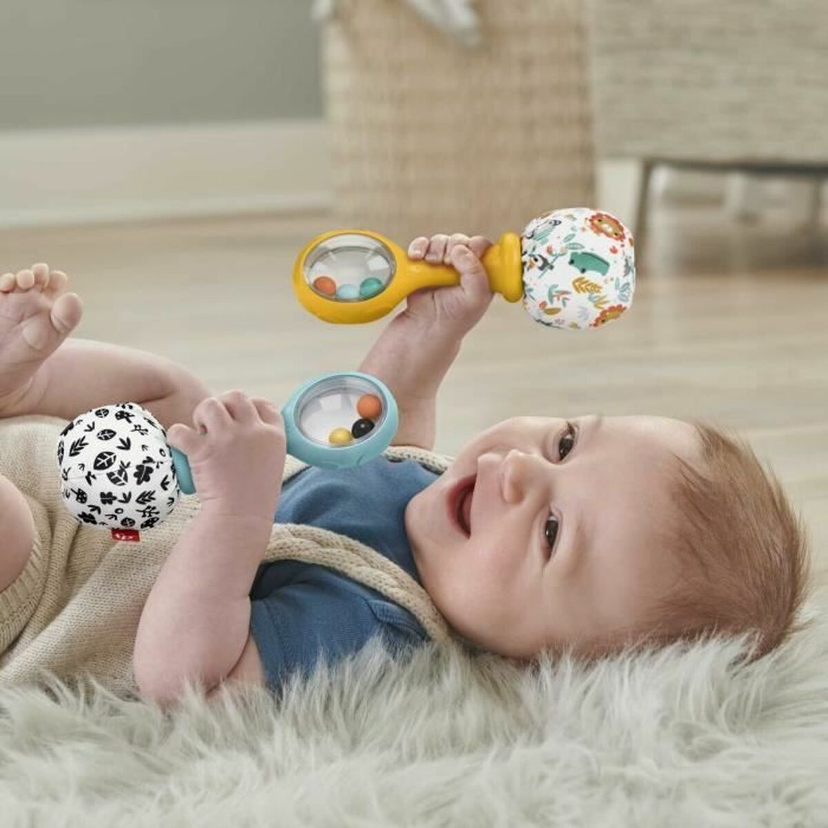 Skallra Fisher Price MES PREMIERES MARACAS (2 antal) - 6