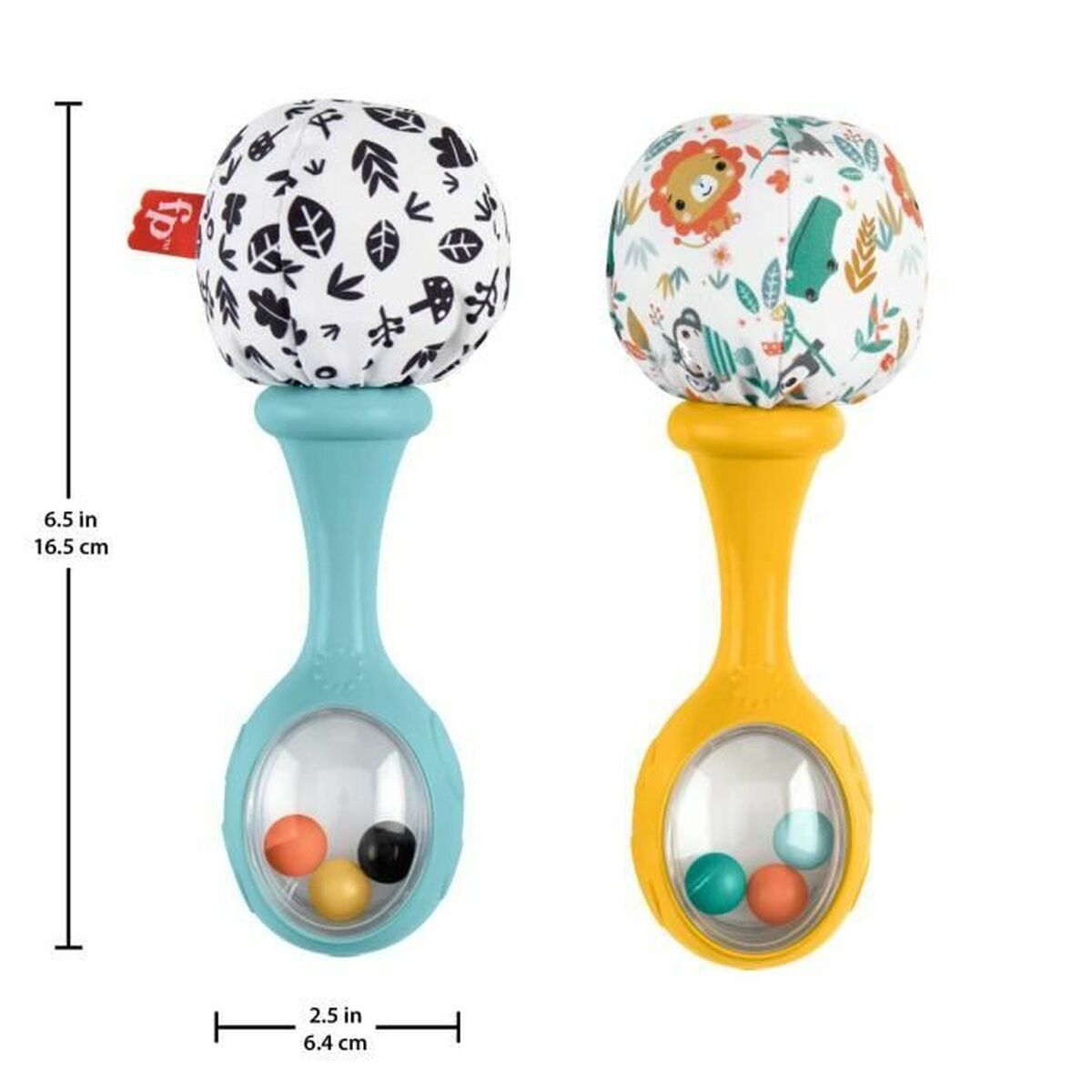 Skallra Fisher Price MES PREMIERES MARACAS (2 antal) - 5