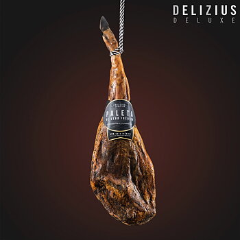 Spannmålsmatad iberisk skuldra Delizius Deluxe
