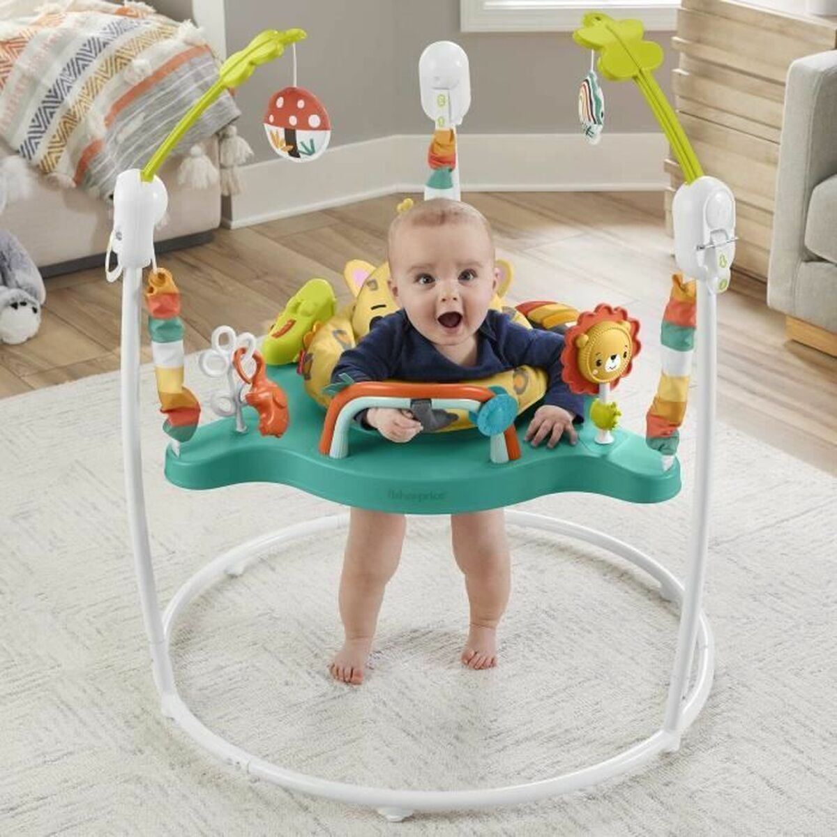 Aktivitetscentrum Fisher Price Jumperoo Leopard - 5