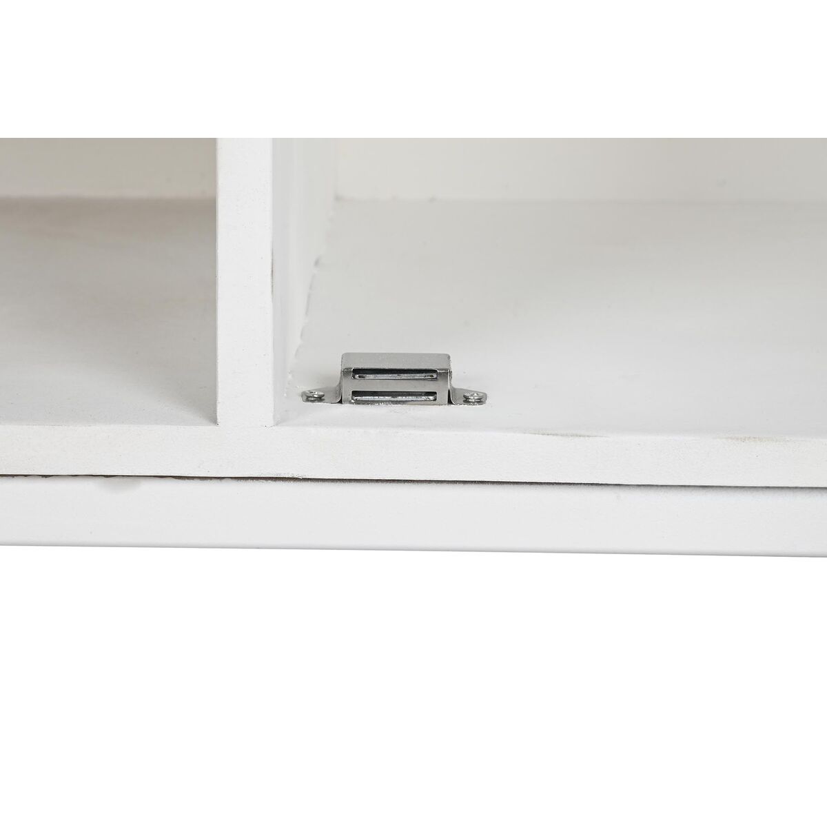 TV-möbler DKD Home Decor Gyllene Metall Vit Mangoträ 120 x 40 x 60 cm - 5