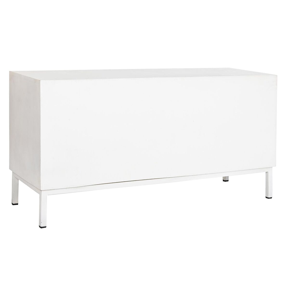 TV-möbler DKD Home Decor Gyllene Metall Vit Mangoträ 120 x 40 x 60 cm - 3