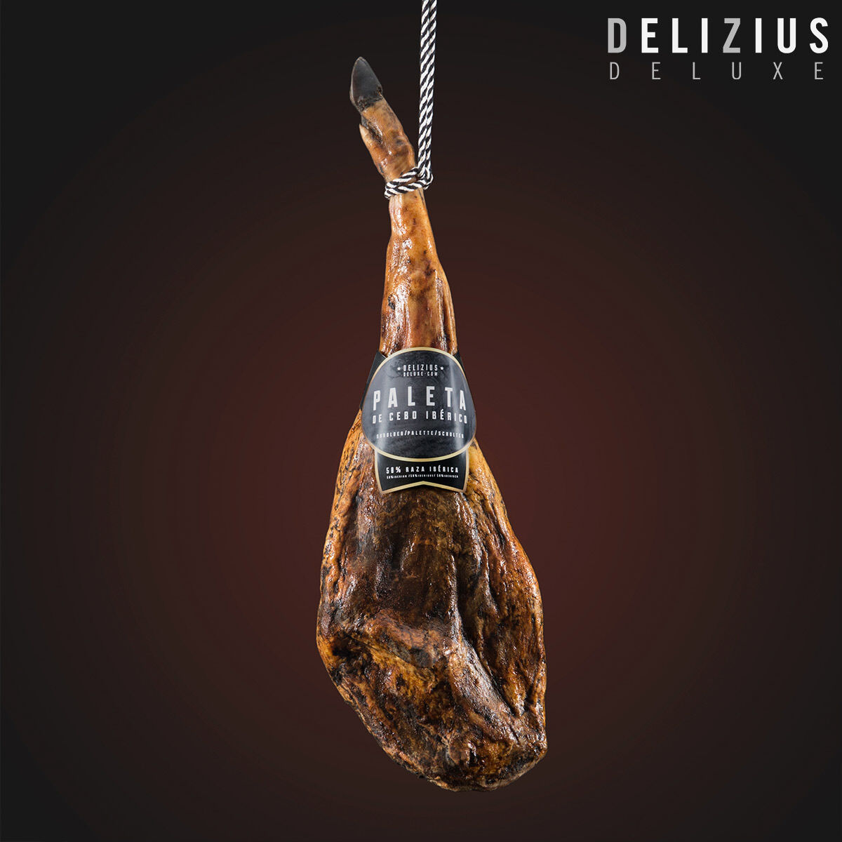 Spannmålsmatad iberisk skuldra Delizius Deluxe - 2