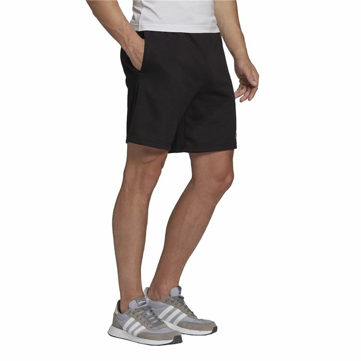 Sportshorts för män Adidas Camo Svart - 4