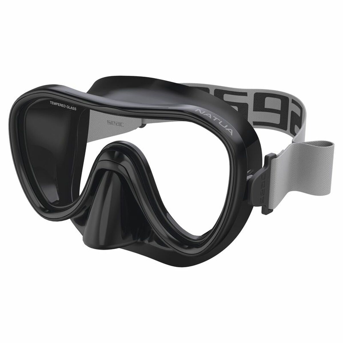 Dykmask Seac 0750080003 Svart