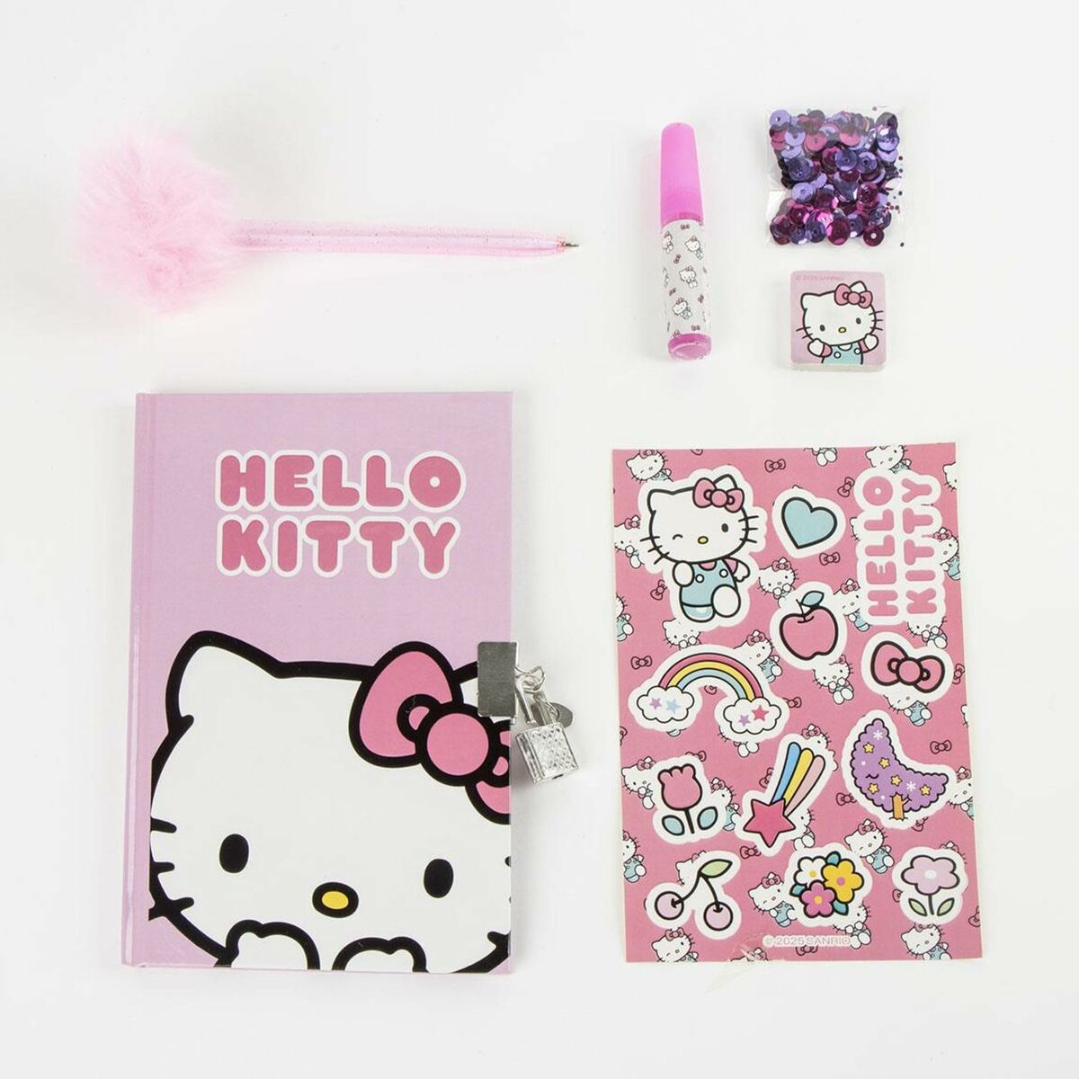 Brevpapper Set Hello Kitty Multicolour - 2