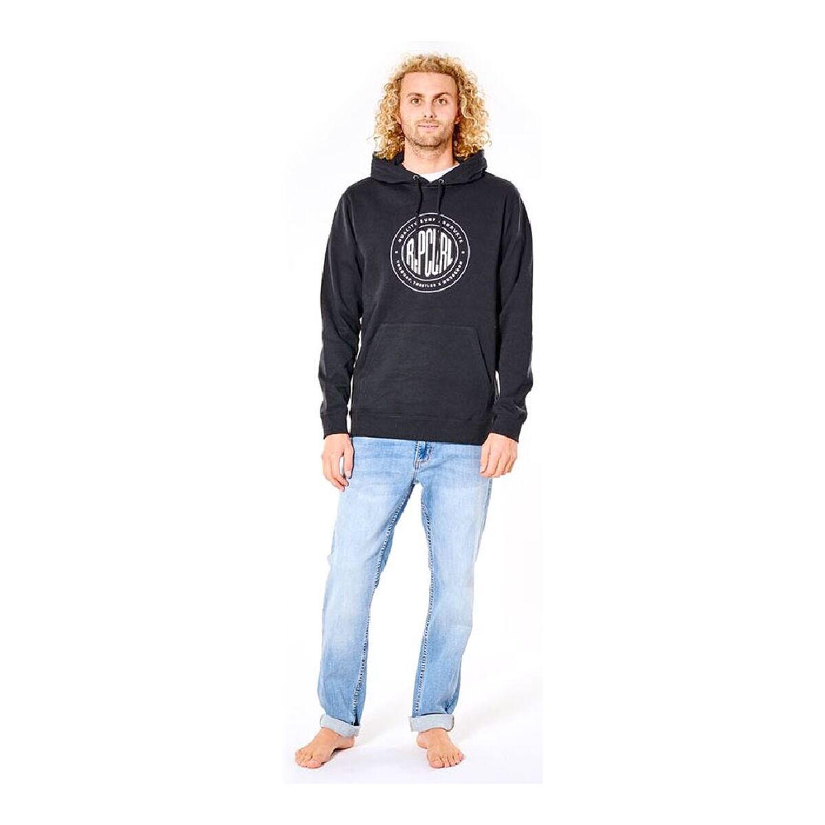 Tröja utan huva Herr Rip Curl Tapler Mörkblå Svart - 4