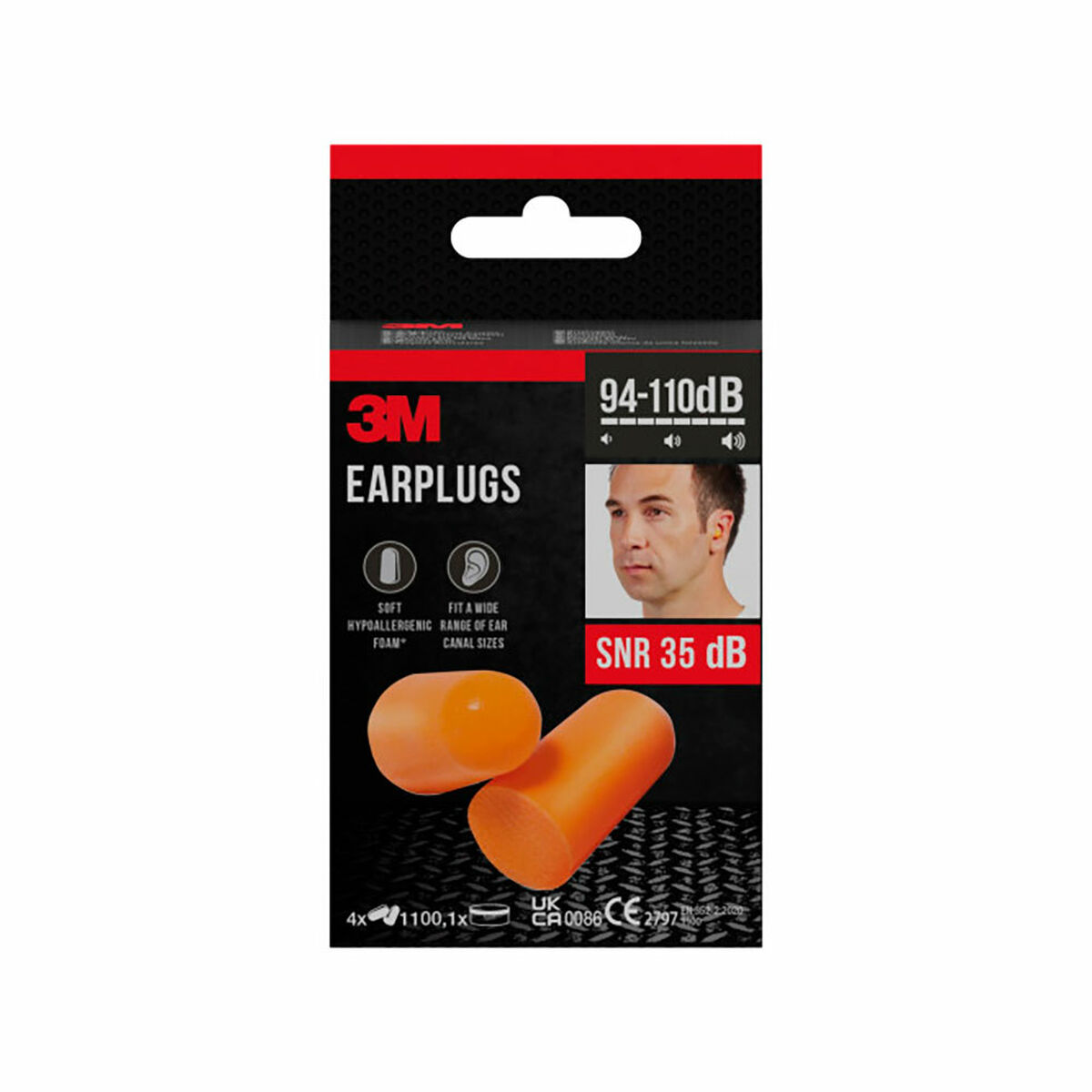 Öronproppar 3M 4 Delar - 2