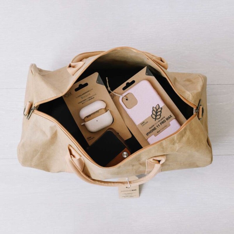 Sportväska KSIX WeekendBag Brun Eco-friendly kraftpapper - 12