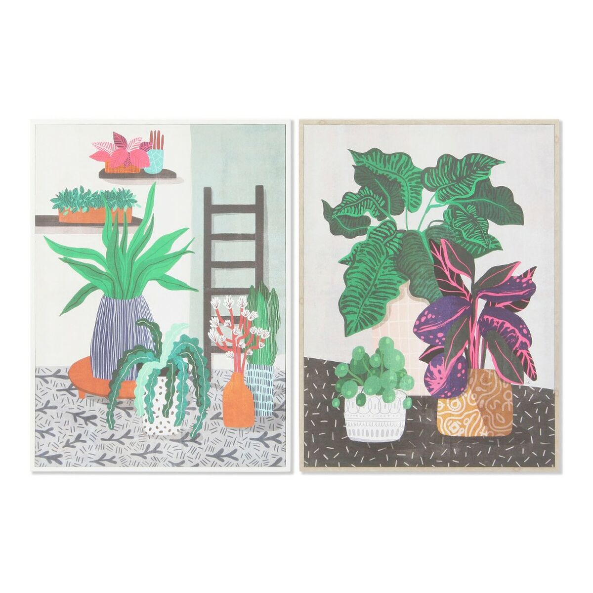 Kanvas DKD Home Decor polystyren Kanvas 52 x 2,7 x 72 cm - 5