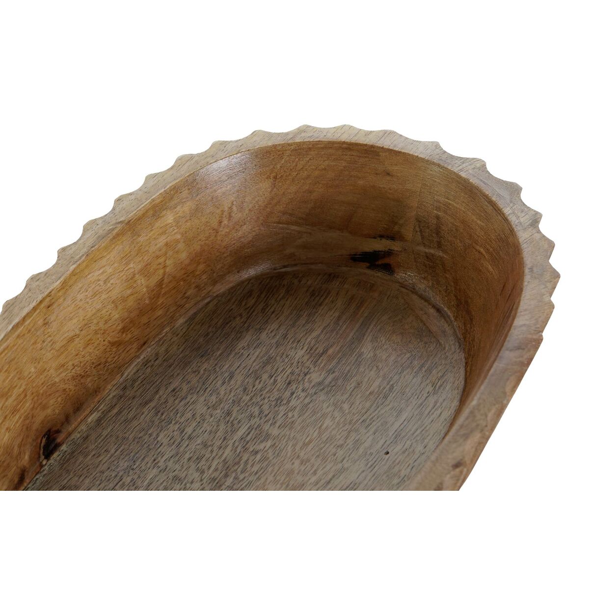 Bordsdekoration DKD Home Decor Naturell Mangoträ 32 x 15 x 5 cm 31 x 15 x 5 cm - 3