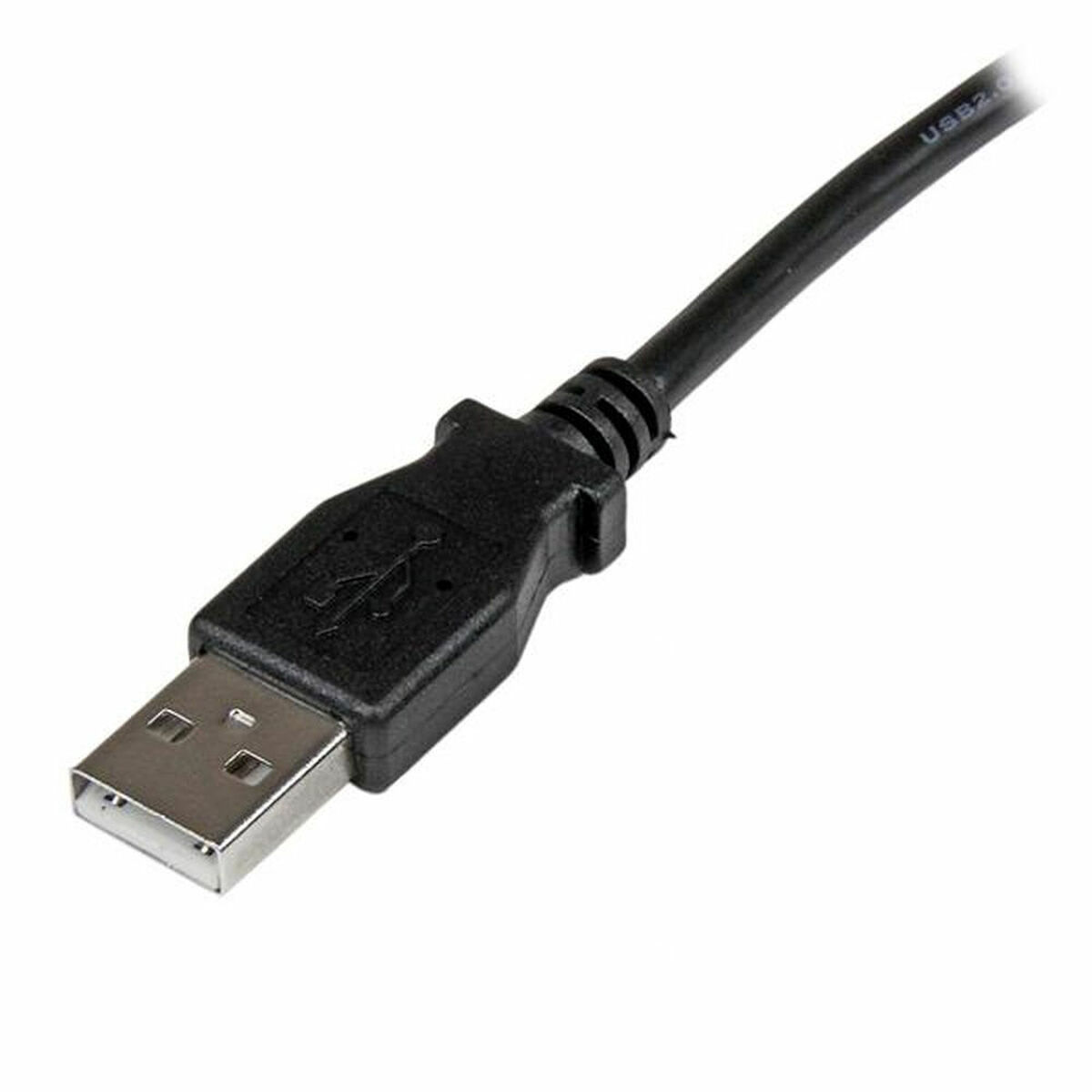 USB A till USB B Kabel Startech USBAB2ML             Svart - 3