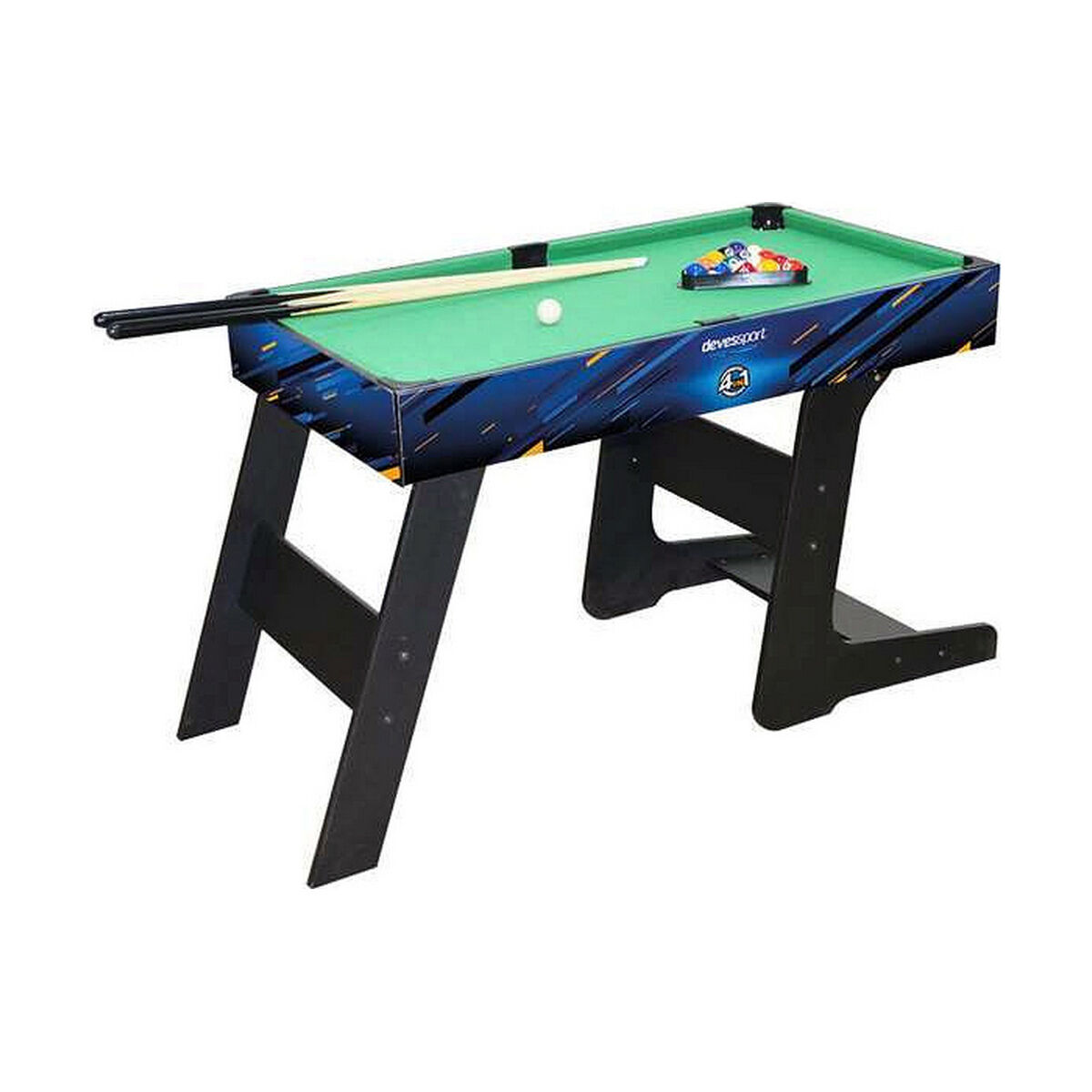 Flerspelsbord Hopfällbar 4-i-1 115,5 x 63 x 16,8 cm Trä MDF - 3
