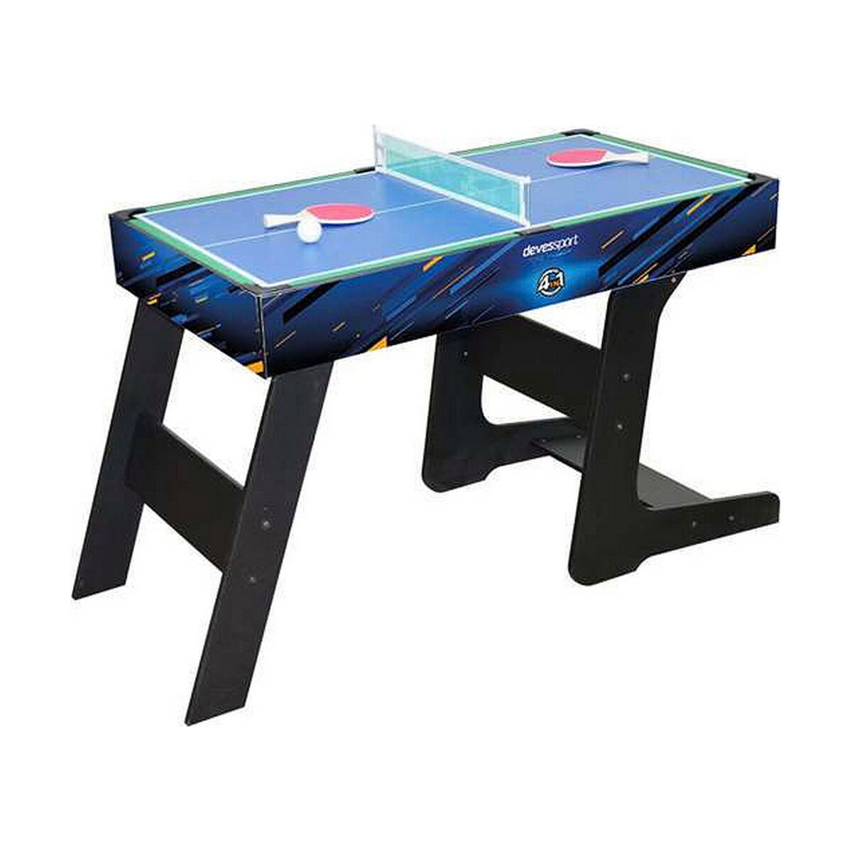 Flerspelsbord Hopfällbar 4-i-1 115,5 x 63 x 16,8 cm Trä MDF - 6