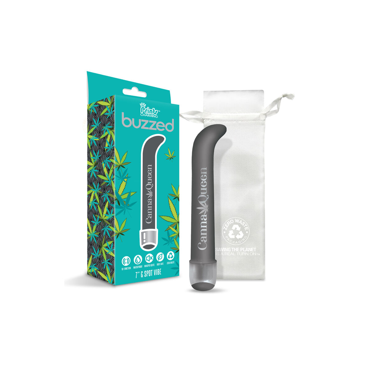 G-spotvibrator NS Novelties Prints Charming Grå - 3