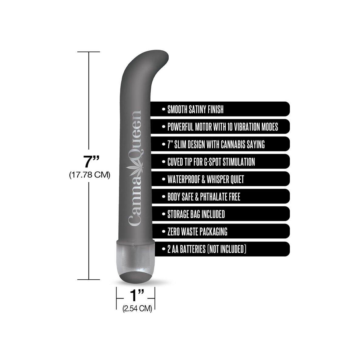 G-spotvibrator NS Novelties Prints Charming Grå - 4
