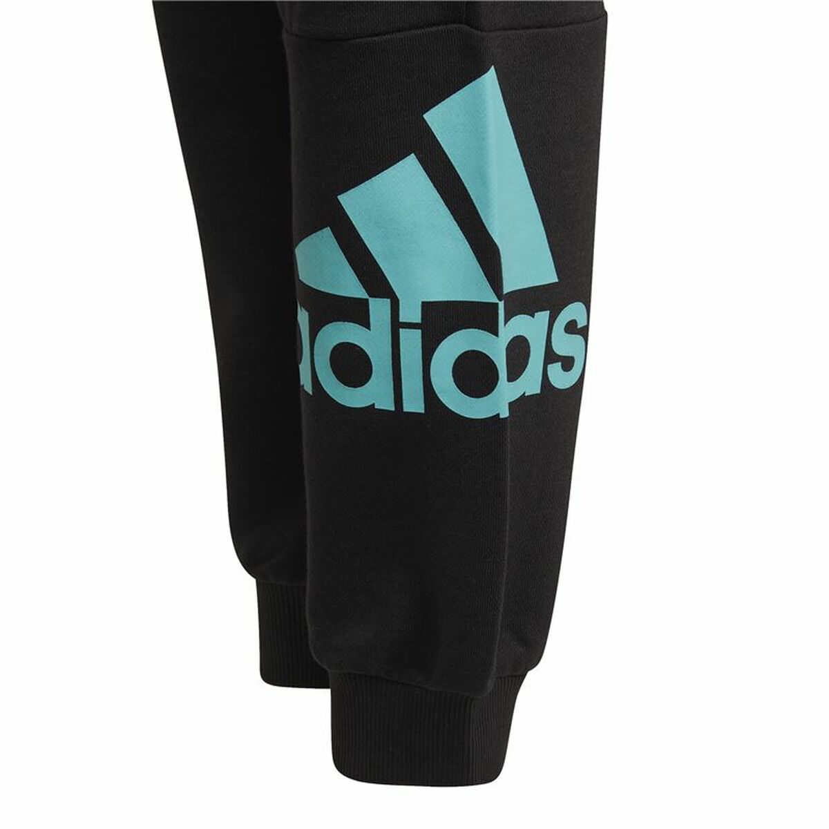 Nederdel träningsoverall för barn Adidas Essentials French Terry Svart - 4