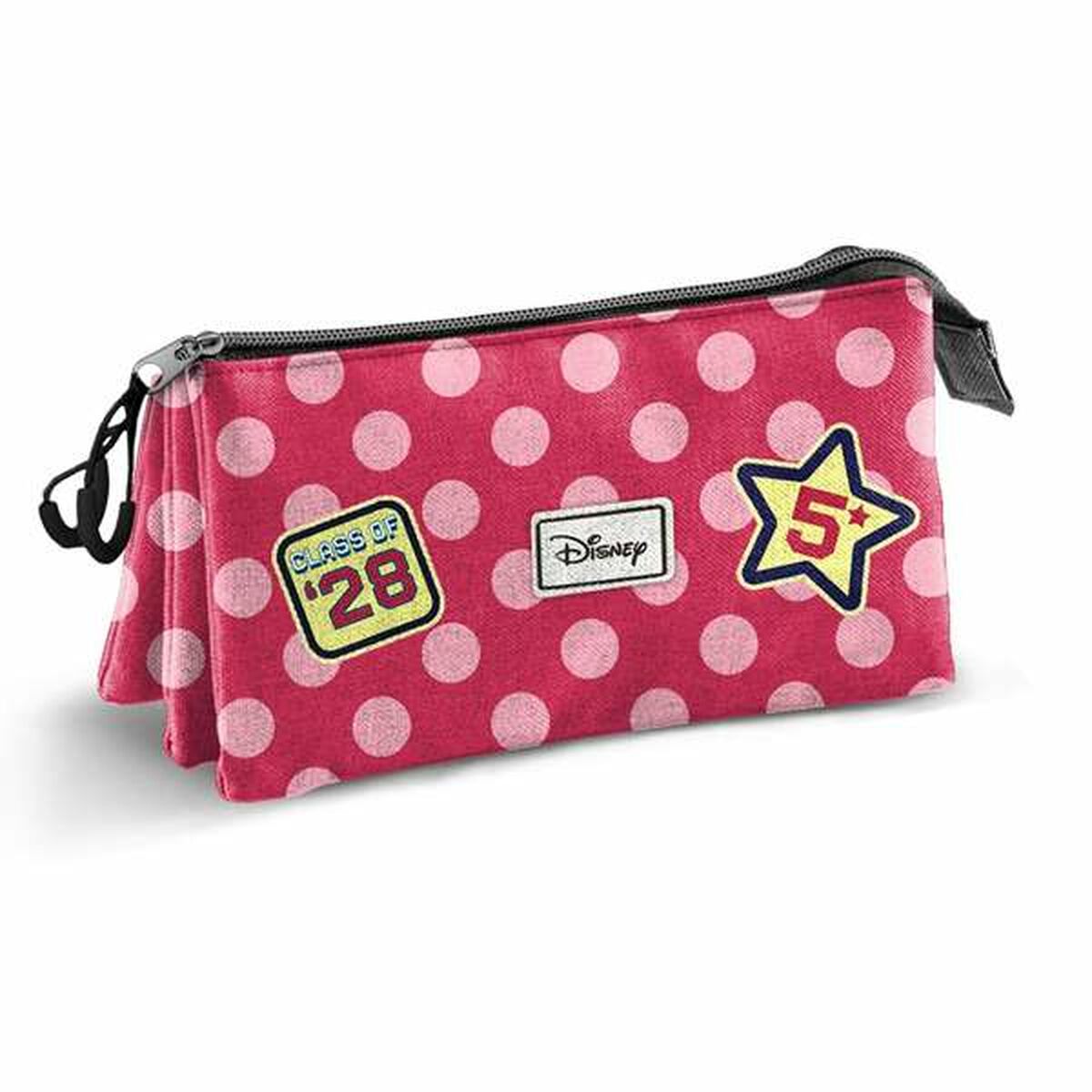 Tredubbel Carry-all Minnie Mouse Rosa 23 x 8 x 11 cm - 2
