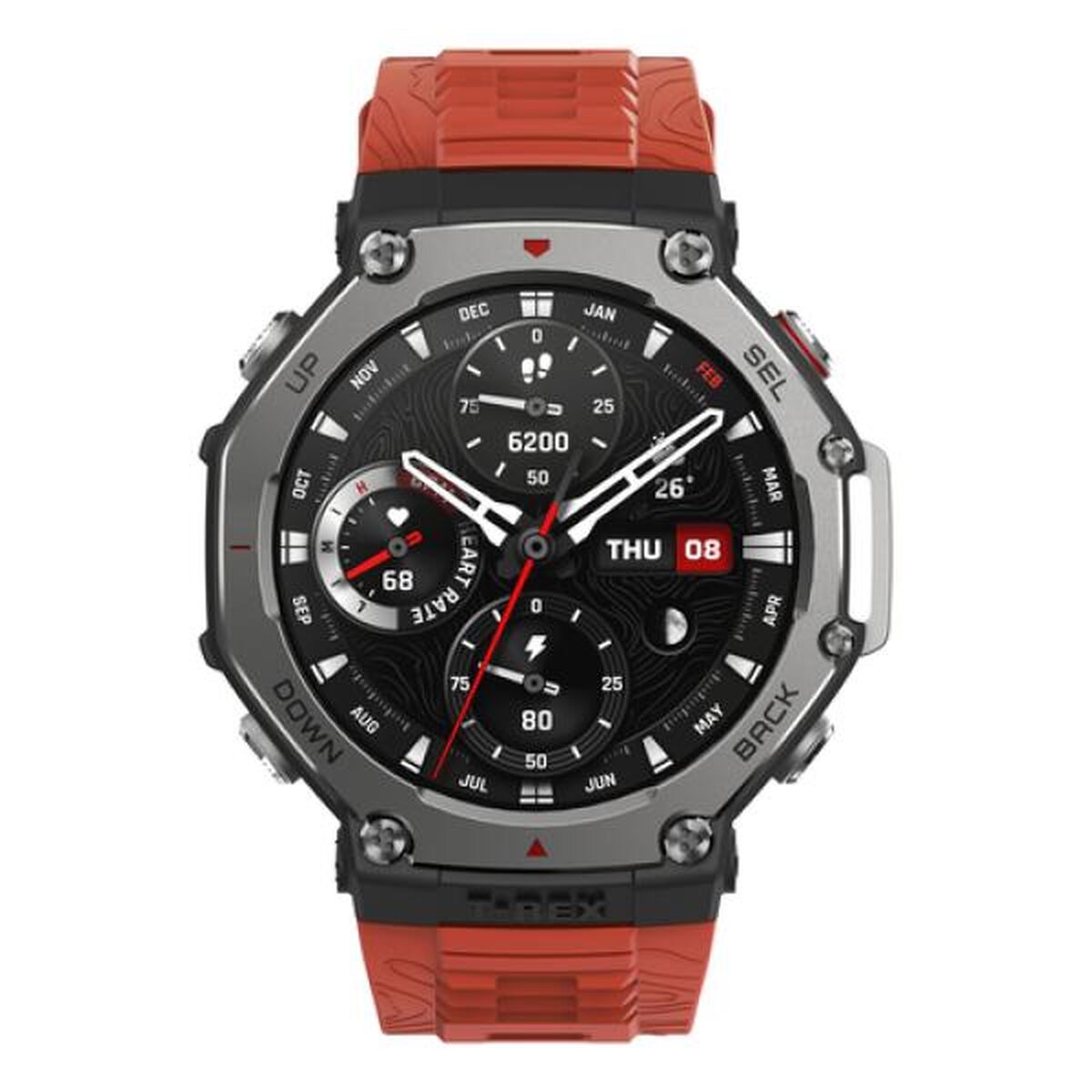 Smartklocka Amazfit T-REX 3 47 mm 1,5" Svart Röd Orange