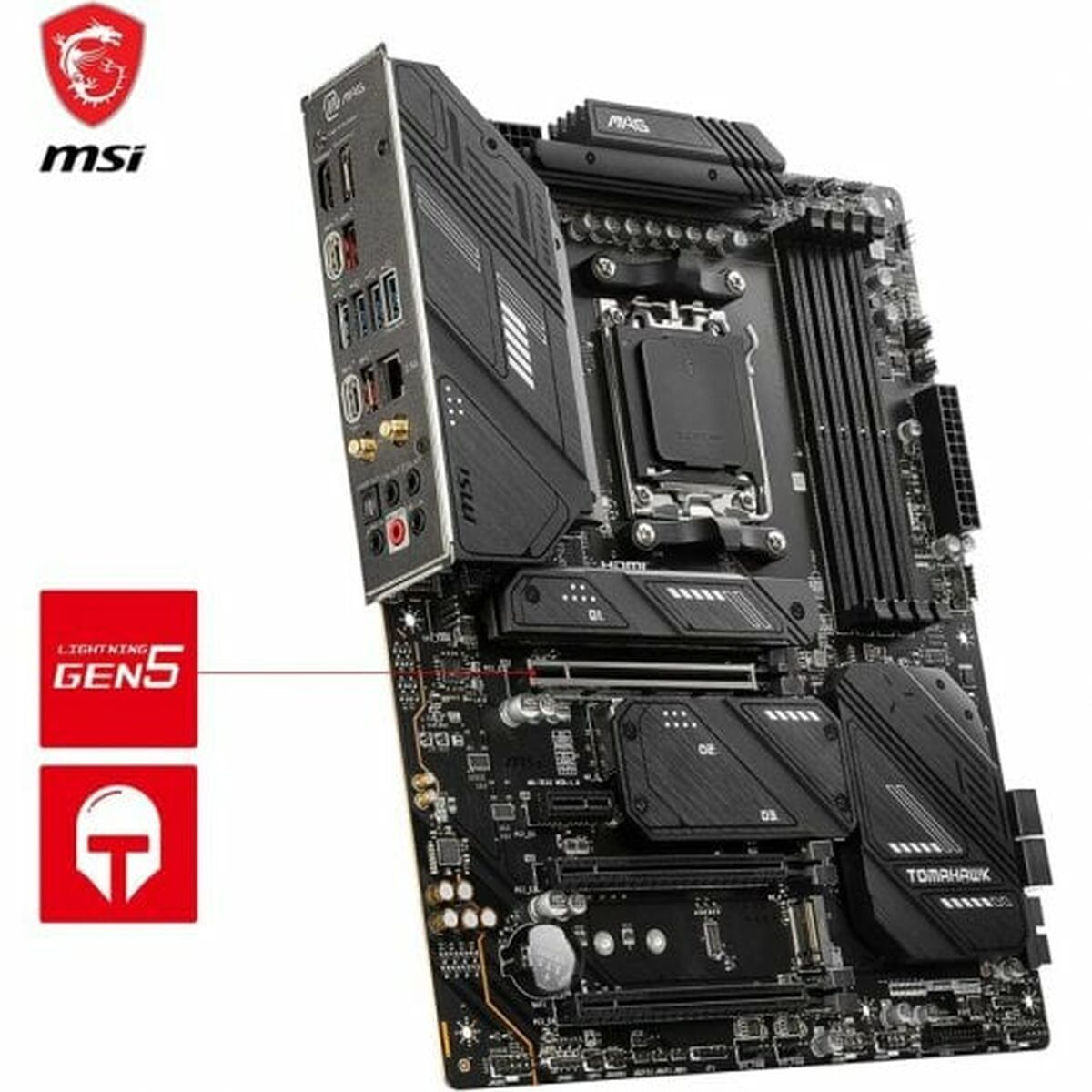 Moderkort MSI MAG X670E TOMAHAWK WIFI AMD X670 AMD AM5 - 8